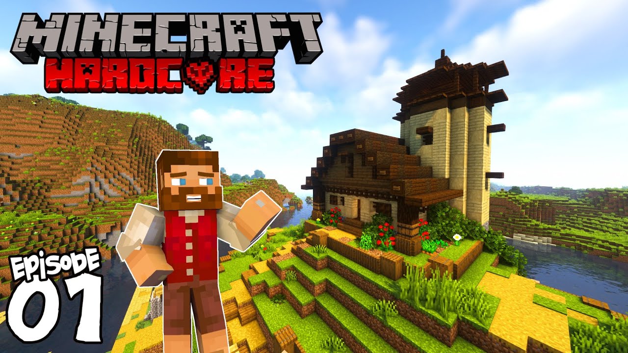 A BRAND NEW Start in Hardcore Minecraft 1.19 Survival Let's Play Episode 1