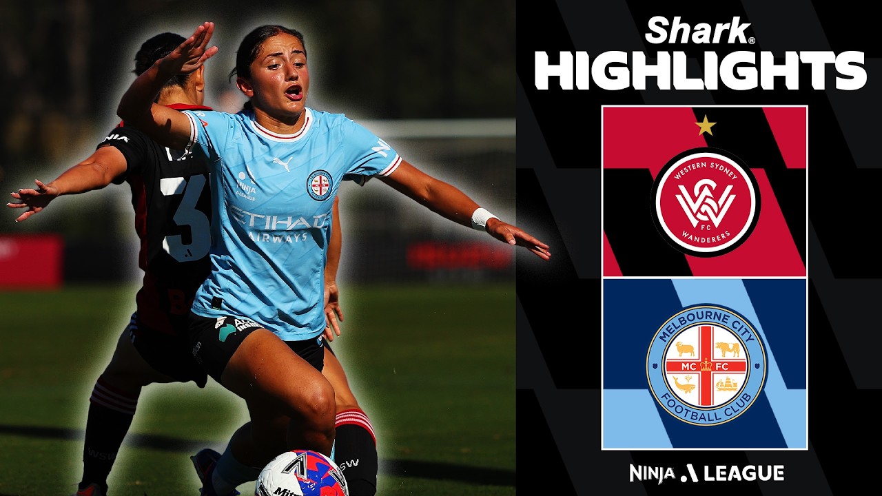 Western Sydney Wanderers v Melbourne City | SHARK HIGHLIGHTS | Ninja A-League 2025-26 | Round 20