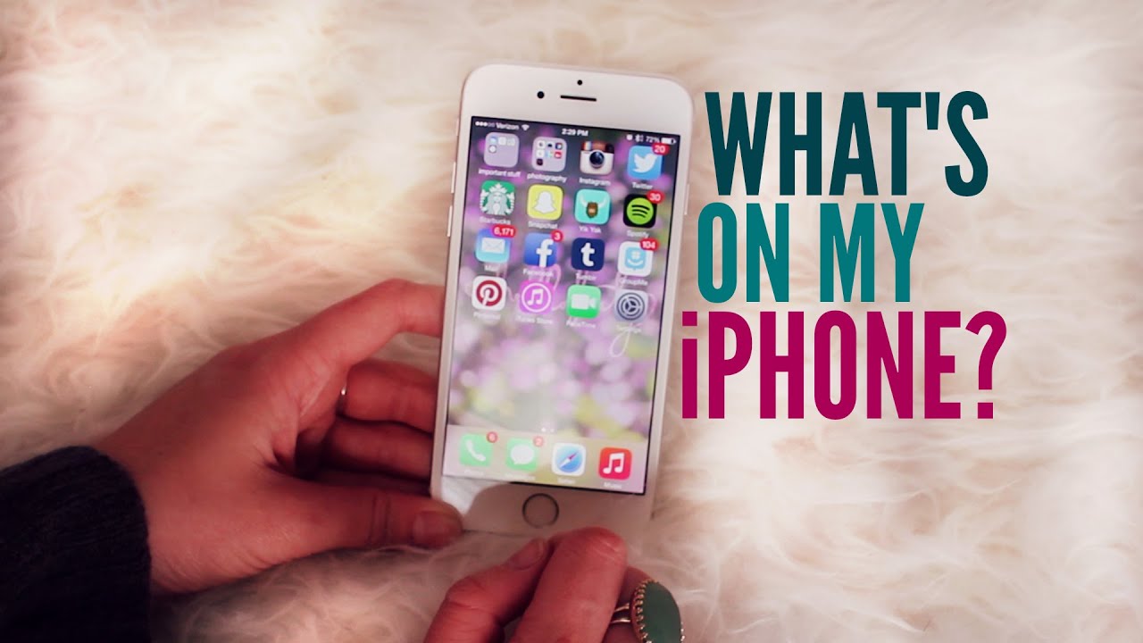 What's on my iPhone 6 | hellokaty