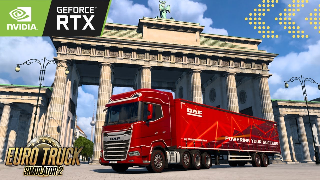 RTX 3050 6GB | Euro Truck Simulator 2 1.53 Germany Rework | Berlin | All Settings 1080p