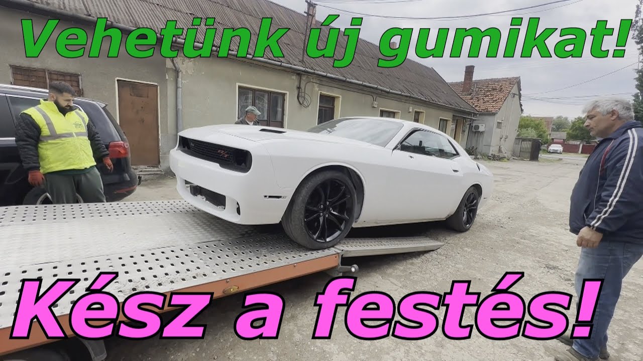 Vettünk Egy Törött Dodge Challengert - 7. rész