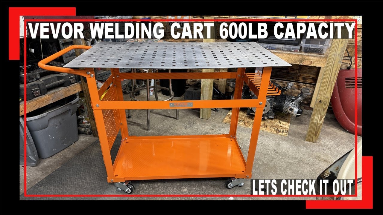 Welding Table that holds up to 600 pounds - Vevor Brand - VW Beetle Restoration & DIY Channel - VW