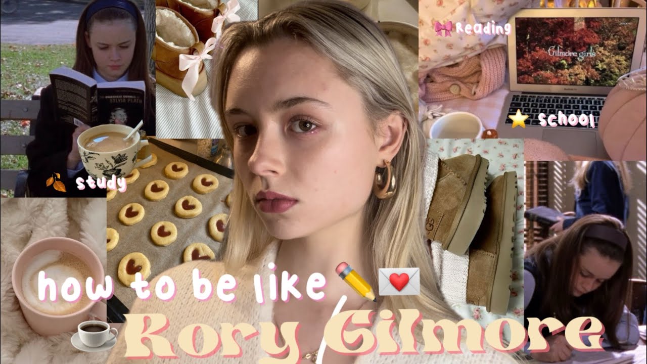 how to be like RORY GILMORE 🍂☕️| study | coffee | books🕯️ೀ₊°⋆