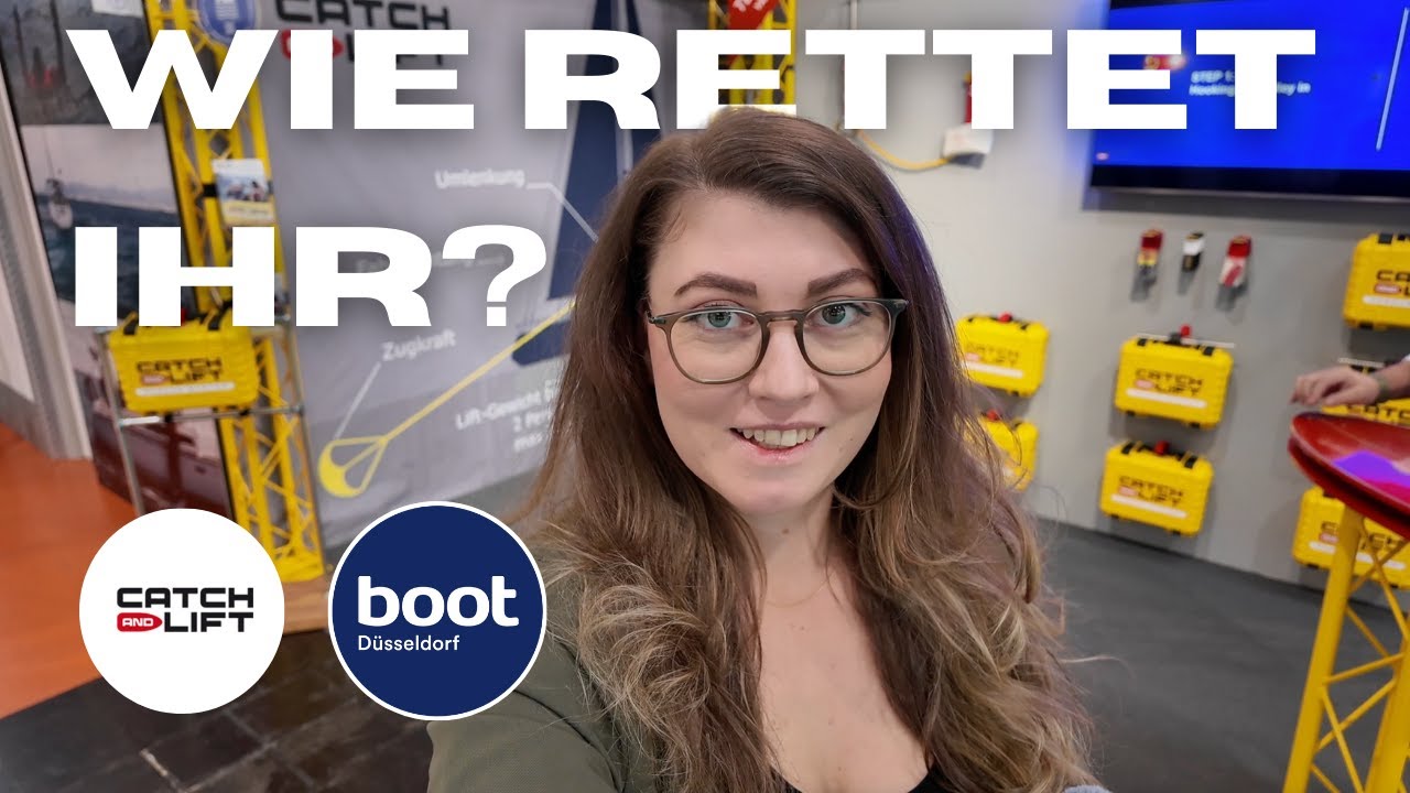 Catch and Lift Bergesystem – So rettest du Leben bei Mann-über-Bord-Notfällen! BOOT Düsseldorf 2025!