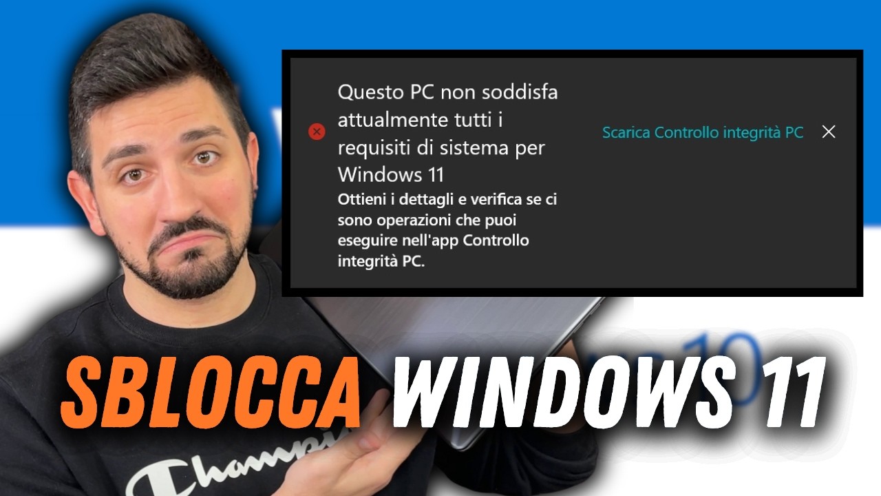 Come INSTALLARE WINDOWS 11 su PC NON Supportati? [TUTORIAL]