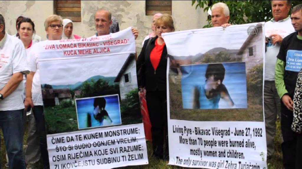 Commemoration of Visegrad massacre in Bosnia