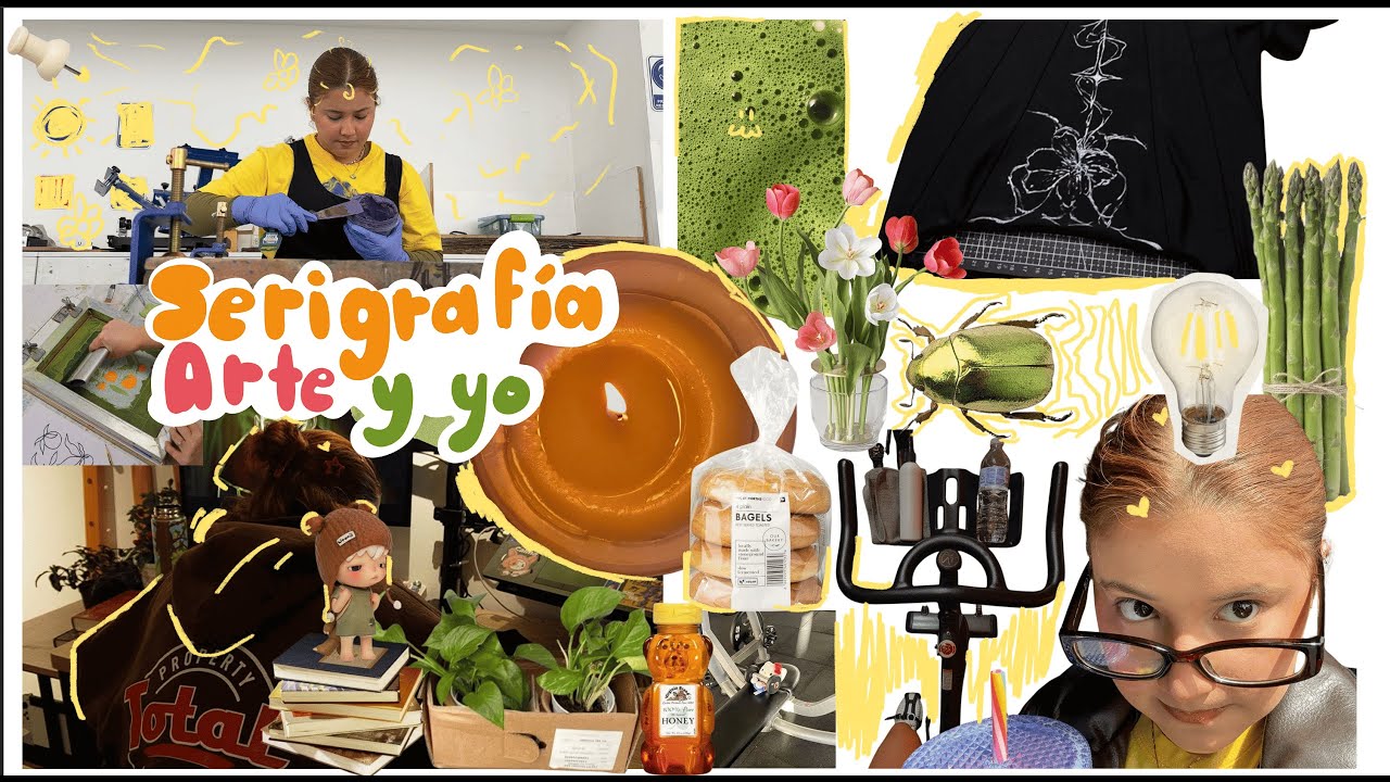 Serigrafia y Arte con Chellkiddo | Vlog
