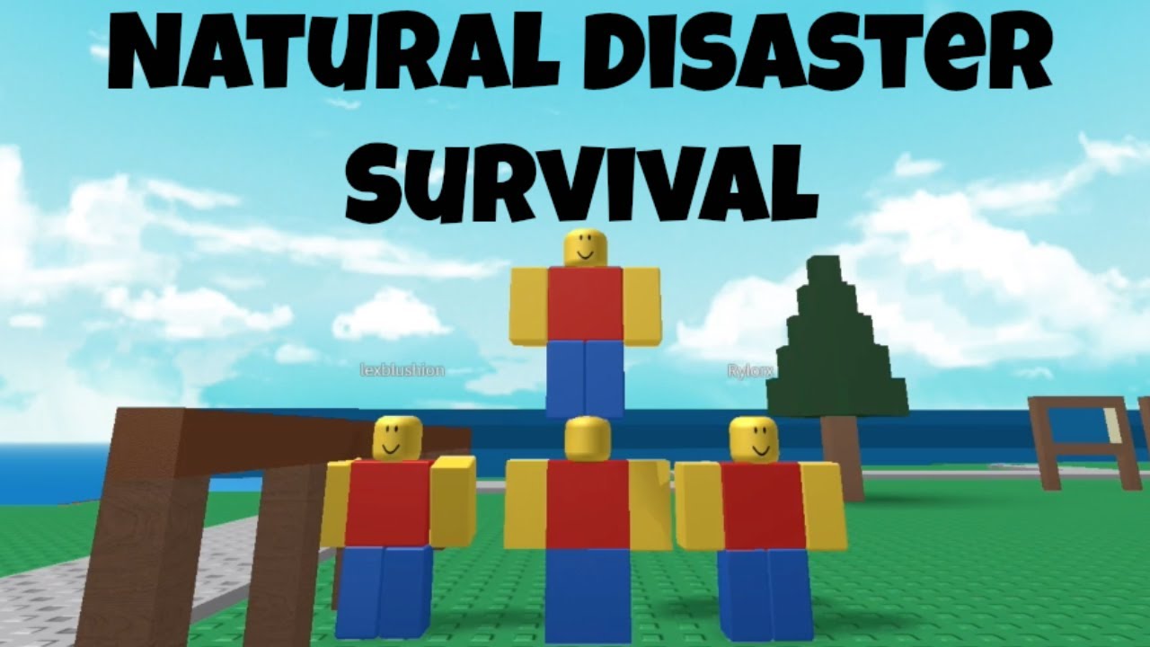 Most Random Roblox Natural Disaster Survival Video...