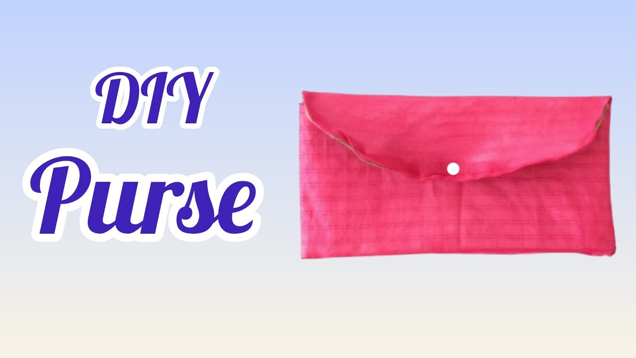 🟣Cloth purse cutting & stitching at home.🧵Beautiful phone purse making tutorial. 👜#purse