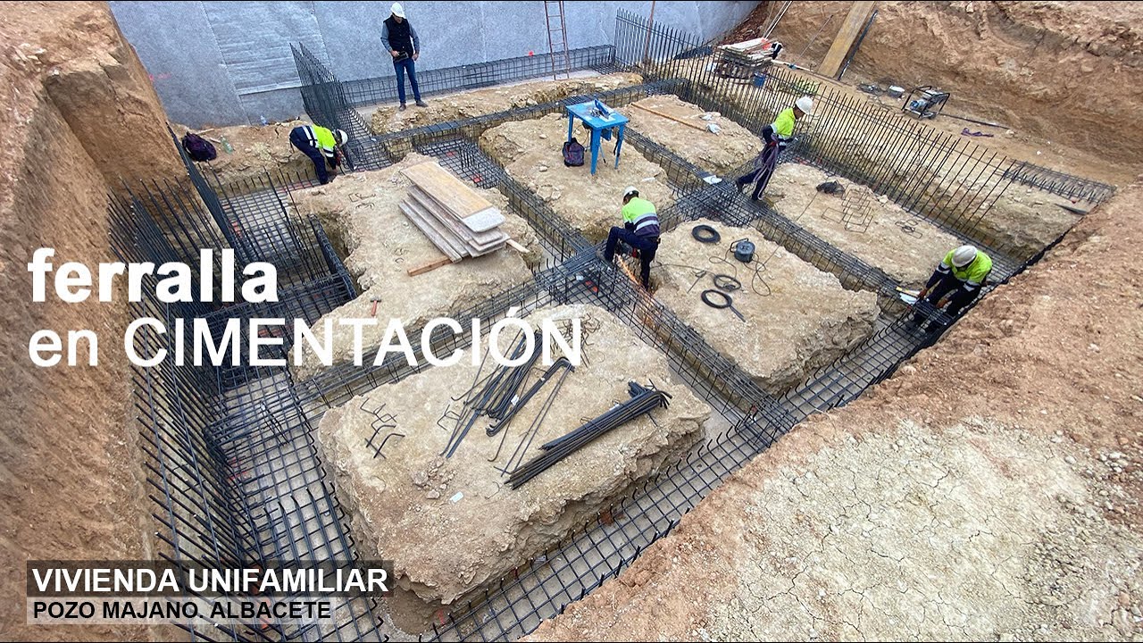 FERRALLA EN CIMENTACIÓN | Pozo Majano. Albacete | BERNALTE Arquitectura