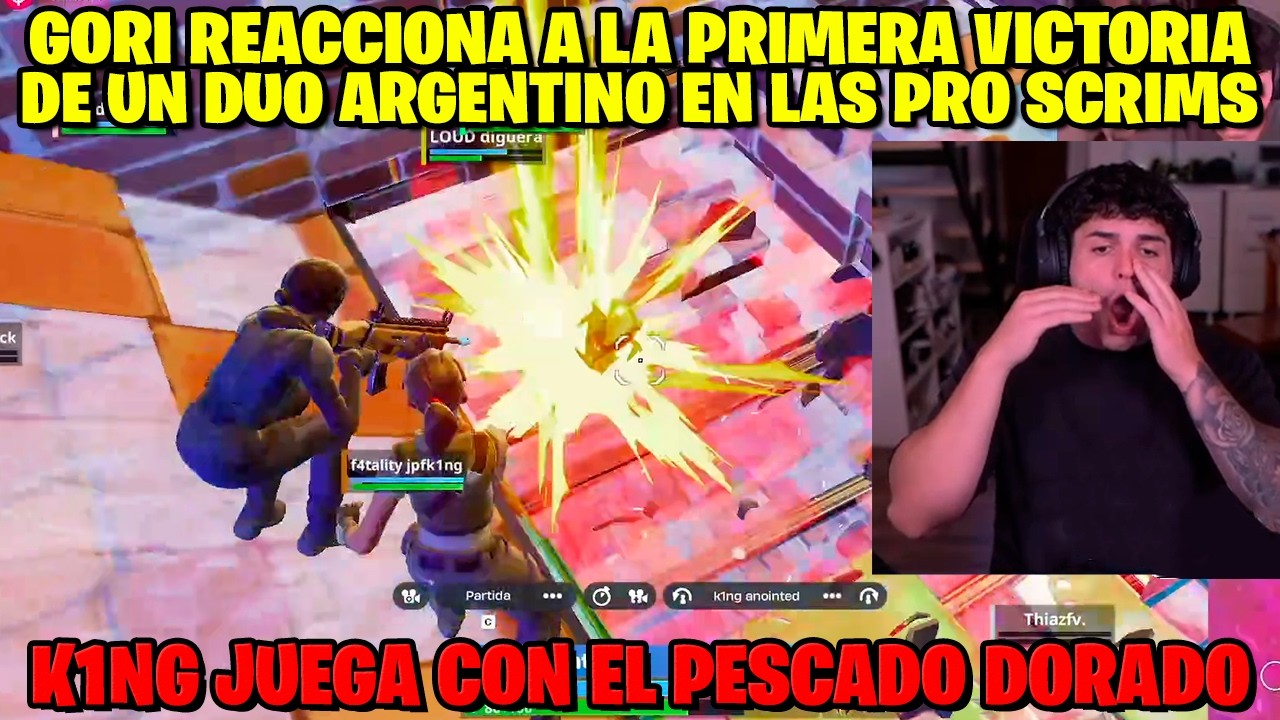 ASI REACCIONO GORILON A LA PRIMERA VICTORIA DE UN DUO ARGENTINO EN LAS MAJOR PRO SCRIMS
