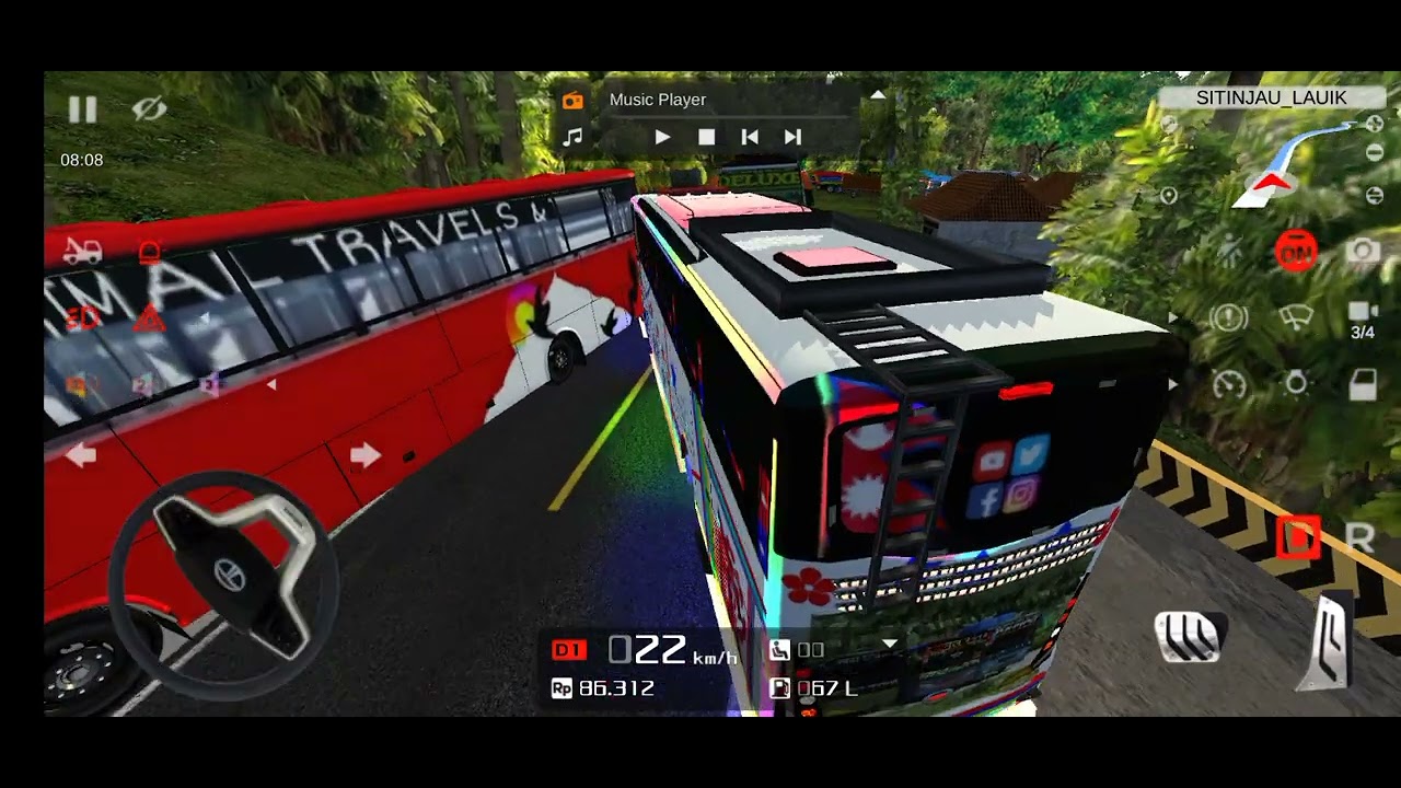 Bus simulator Indonesia Nepali Mod Obb File ❤️✅