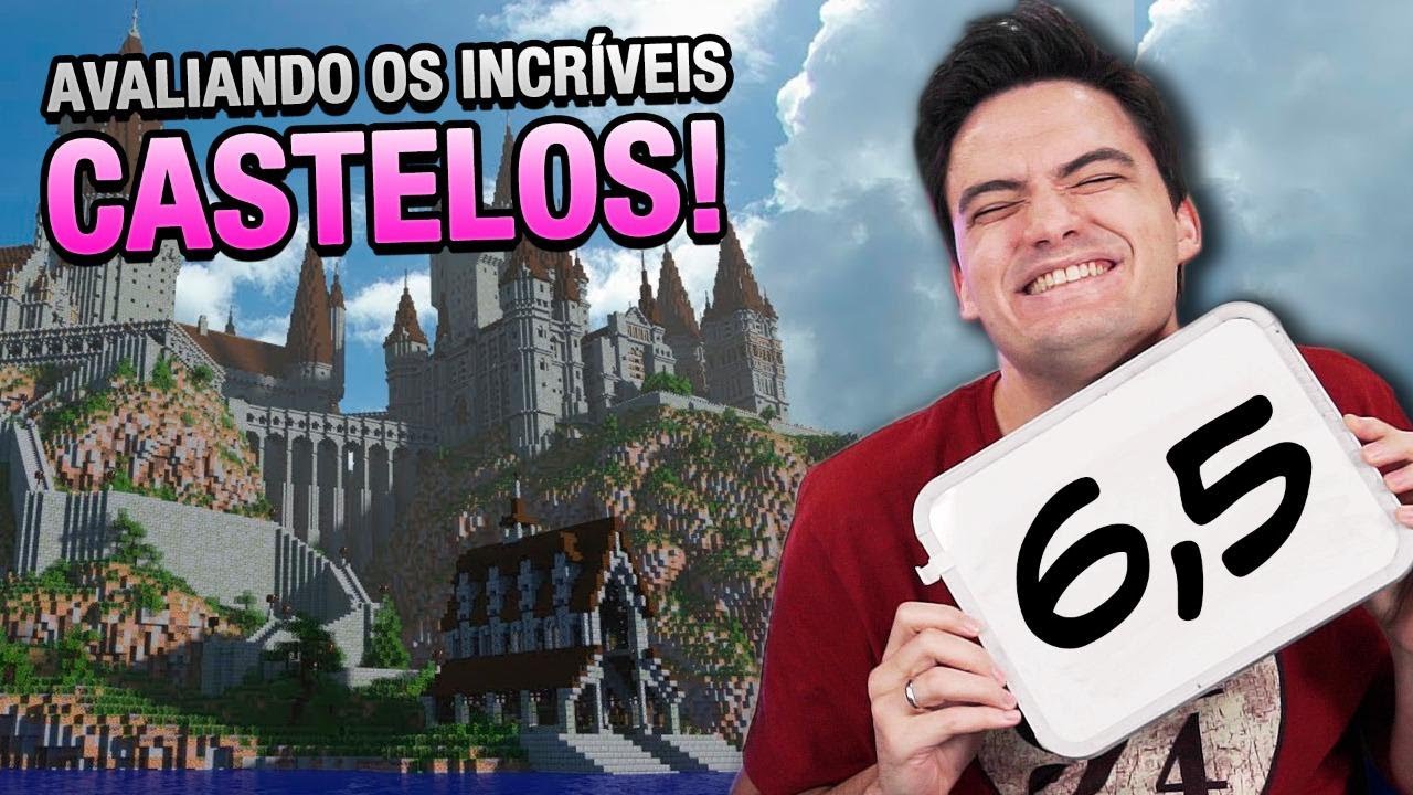 AVALIANDO CASTELOS DOS FÃS NO MINECRAFT [+10]