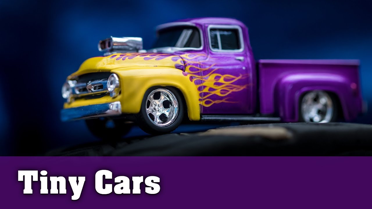 Macro Photography Ideas - Use Tiny Cars! 1/64 Model Cars