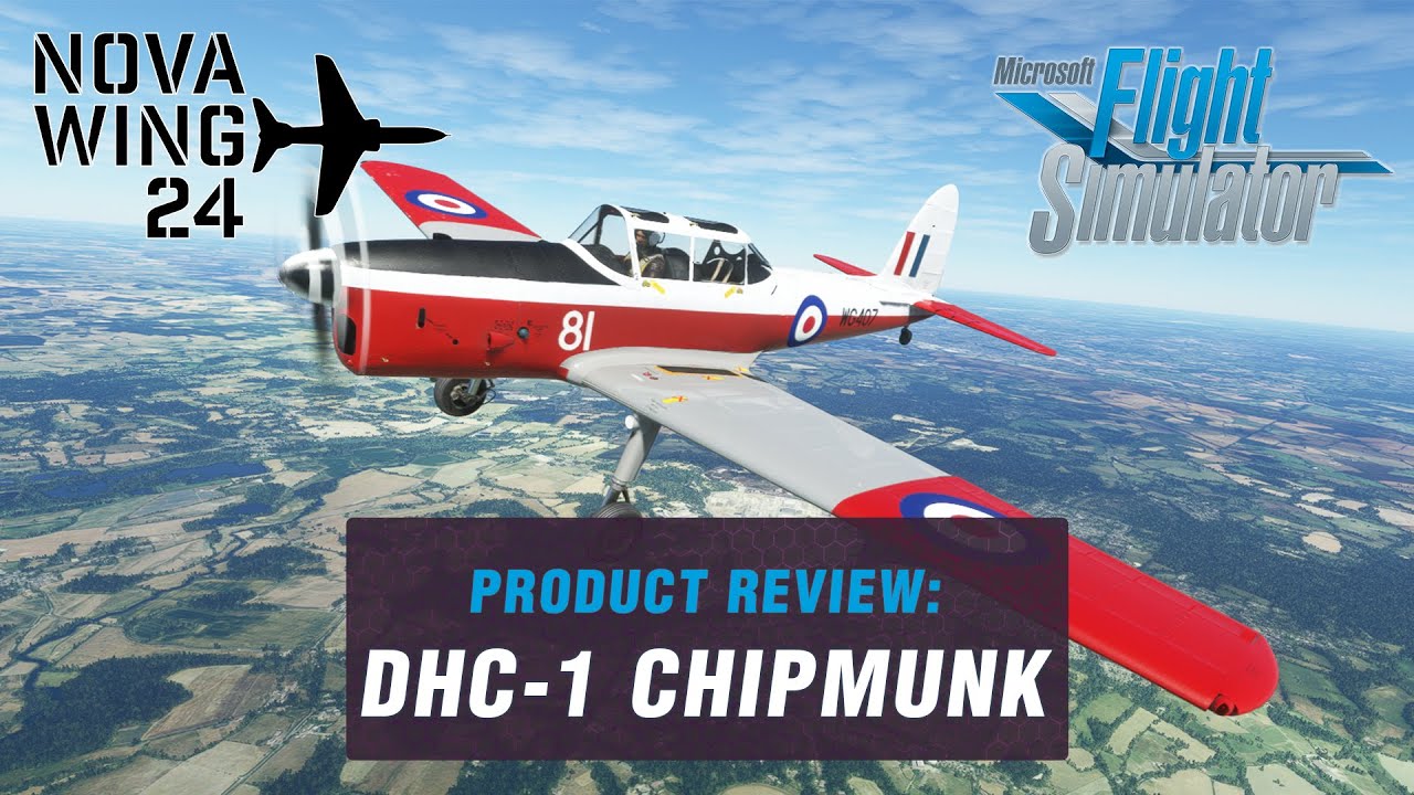 Aeroplane Heaven DHC-1 Chipmunk - Microsoft Flight Simulator Add-On Review