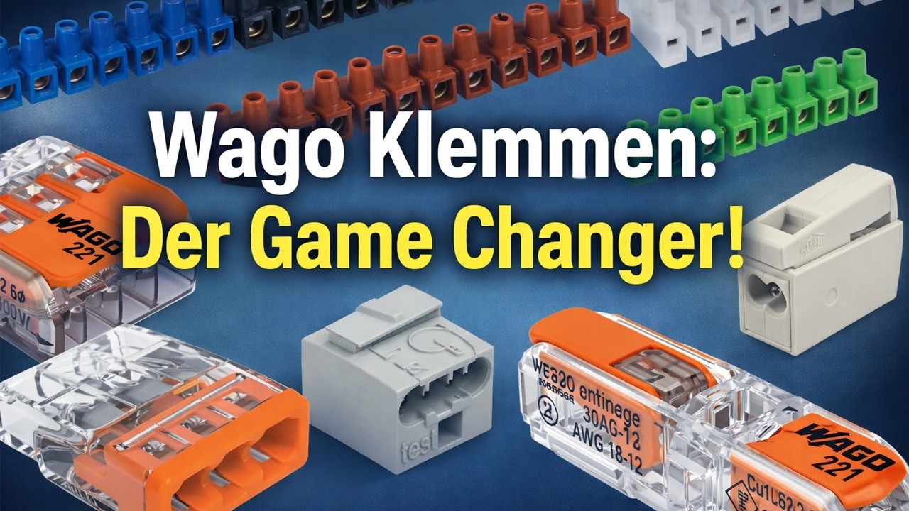 WAGO-Klemmen erklärt – DAS solltest du wissen!⚡❗