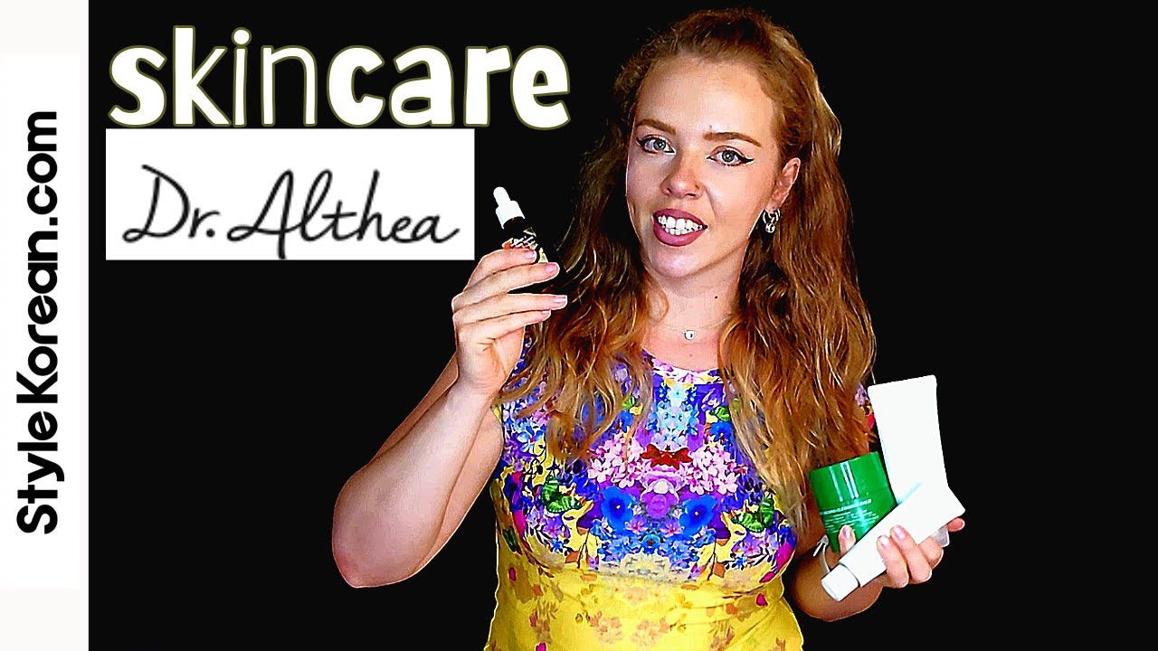 Dr  Althea - innovative K-beauty set review