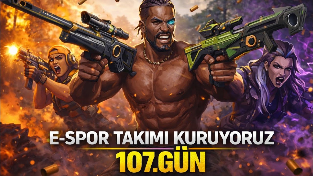 E-SPOR TAKIMI KURUYORUZ 107.GÜN OP UZMANI