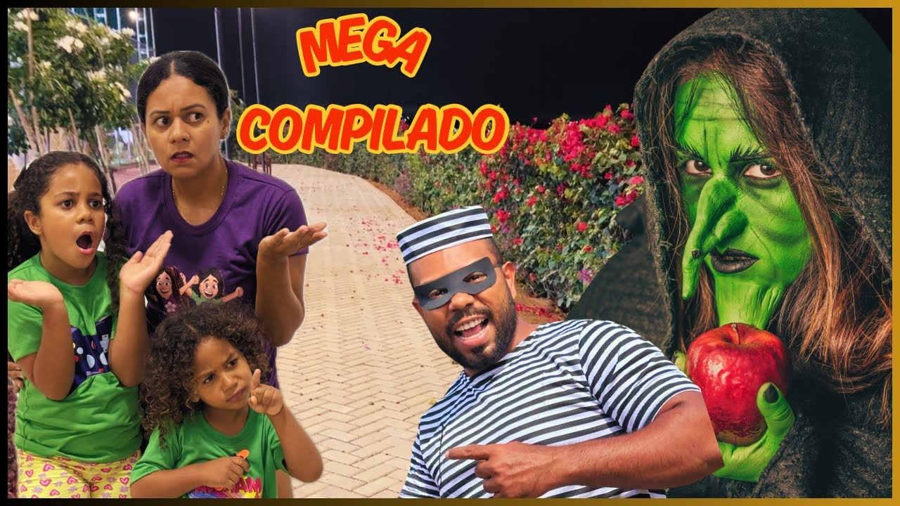 A BRUXA DEU UMA MAÇA PARA MARINA!!! 