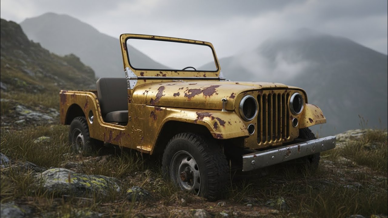 ASMR Car Restoration! 1947 Jeep Wrangler Full Restoration from Abandoned State to Looking New