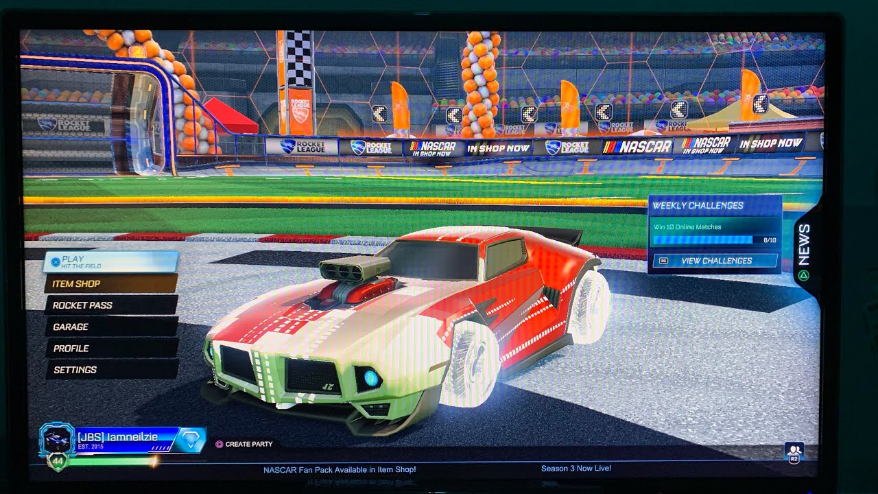 Quick game(s) of Rocket league
