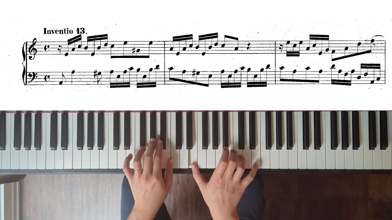 Invention No. 13 in A minor, BWV 784