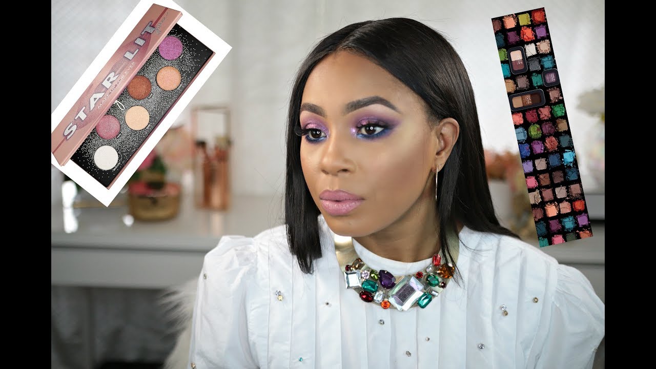 NEW Make Up For Ever Eyeshadows and STAR LIT Glitter Palette Tutorial