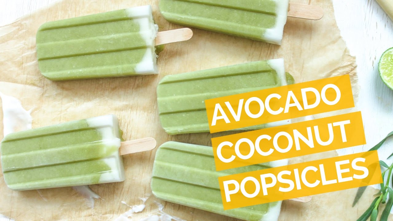 Avocado Coconut Popsicle