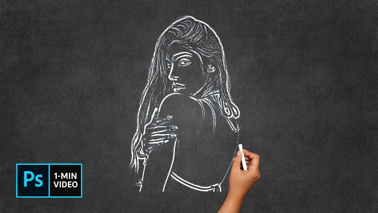 How to Create a Chalk Drawing Effect in Photoshop