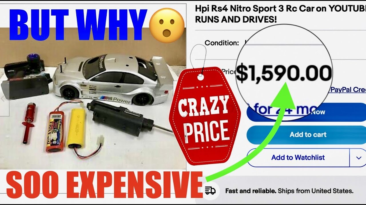 A $1,600 Dollar HPI Nitro RS4-3 - Why is it so EXPENSIVE? Let's Investigate...