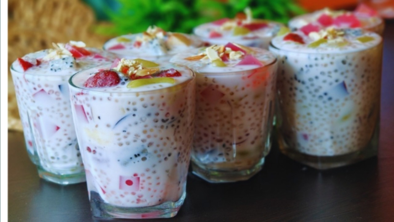 Sago Jelly Drink Recipe | Summer Drink Recipe | Ramadan Iftar Recipe | Refreshing Sago Drink Recipe