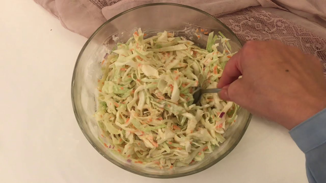 Coleslaw sallad - Enkel & god 👌
