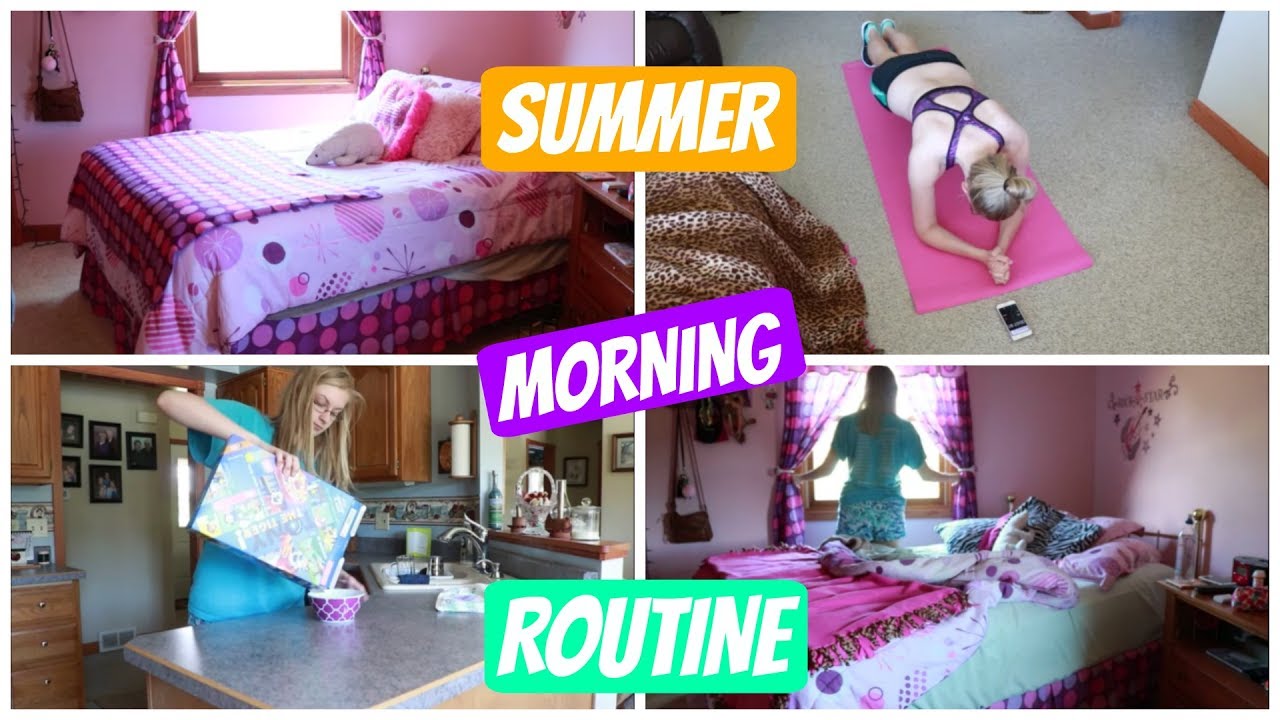 Summer Morning Routine 2017!! | KaylasBeautyBoutique