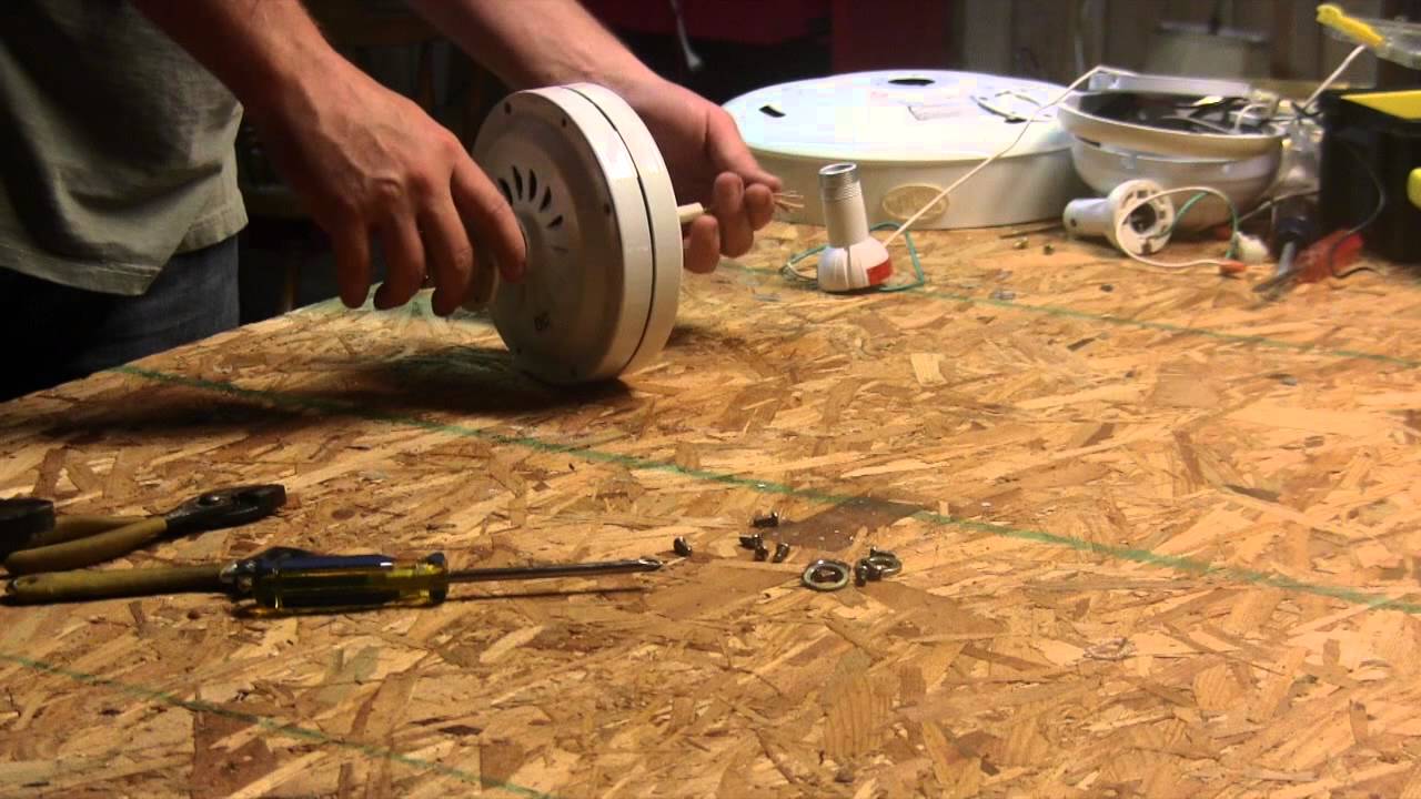 Ceiling Fan Wind Turbine: Part One