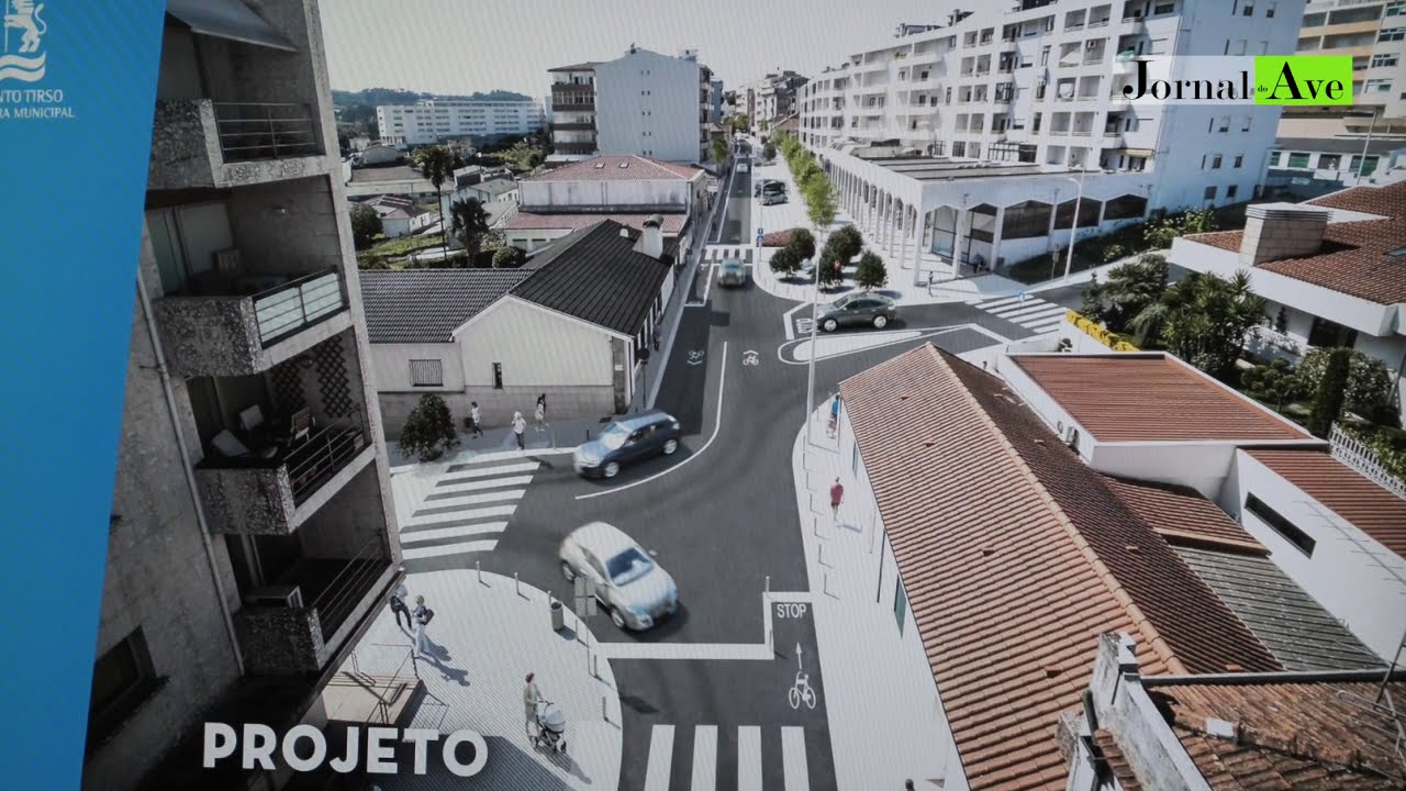 Câmara de Santo Tirso vai requalificar Rua Ferreira de Lemos