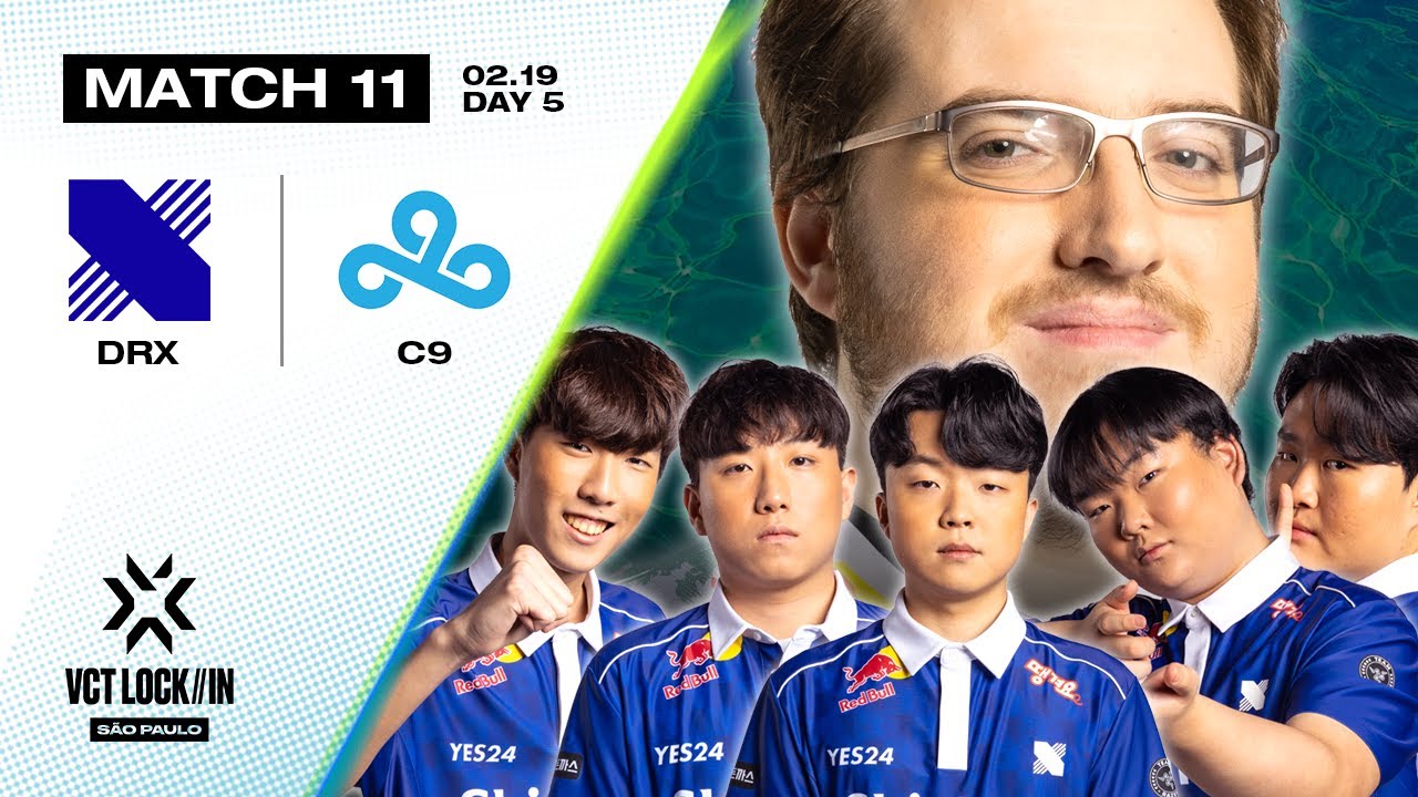 예의바른 DRX | DRX vs. C9 | 발로란트 LOCK//IN 5일차 MATCH 11  H/L 02.19