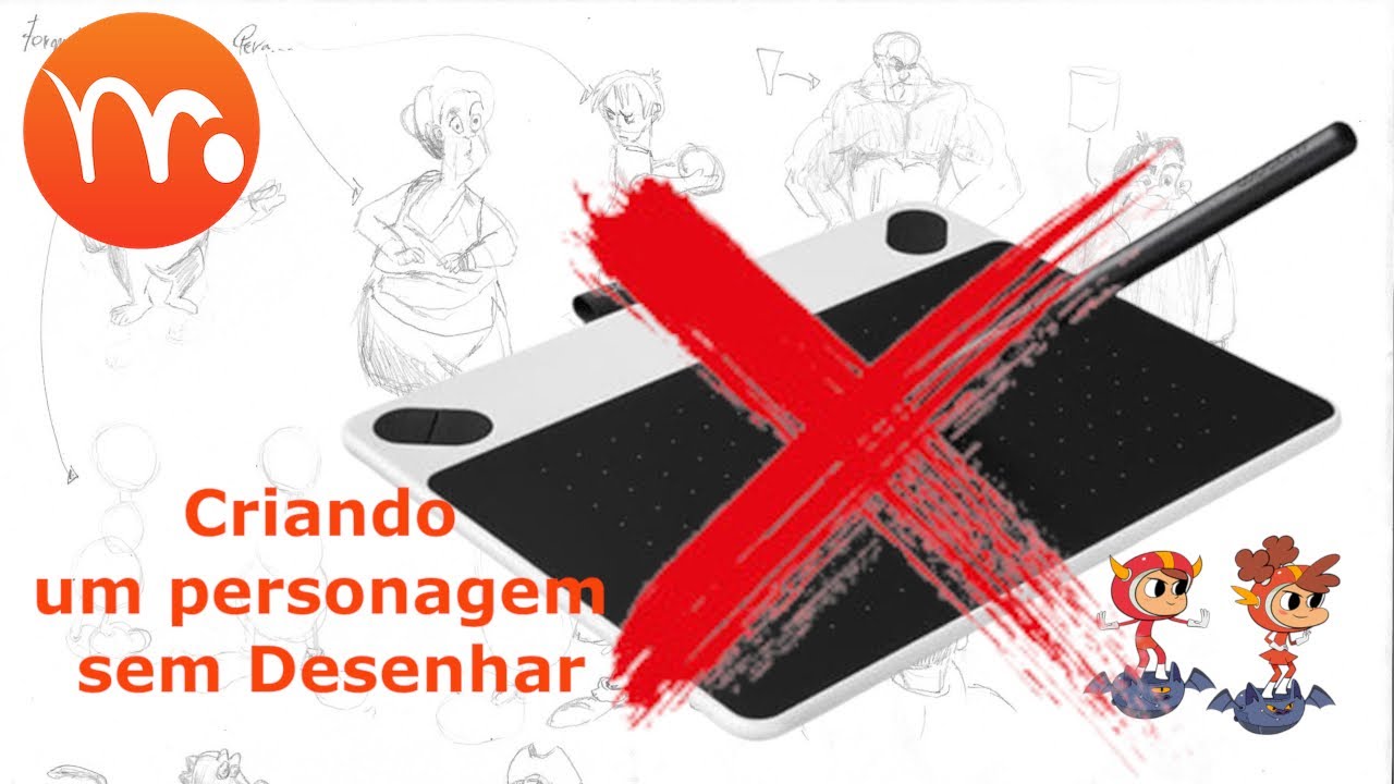 Criando um personagem sem saber desenhar no MOHO Animation!