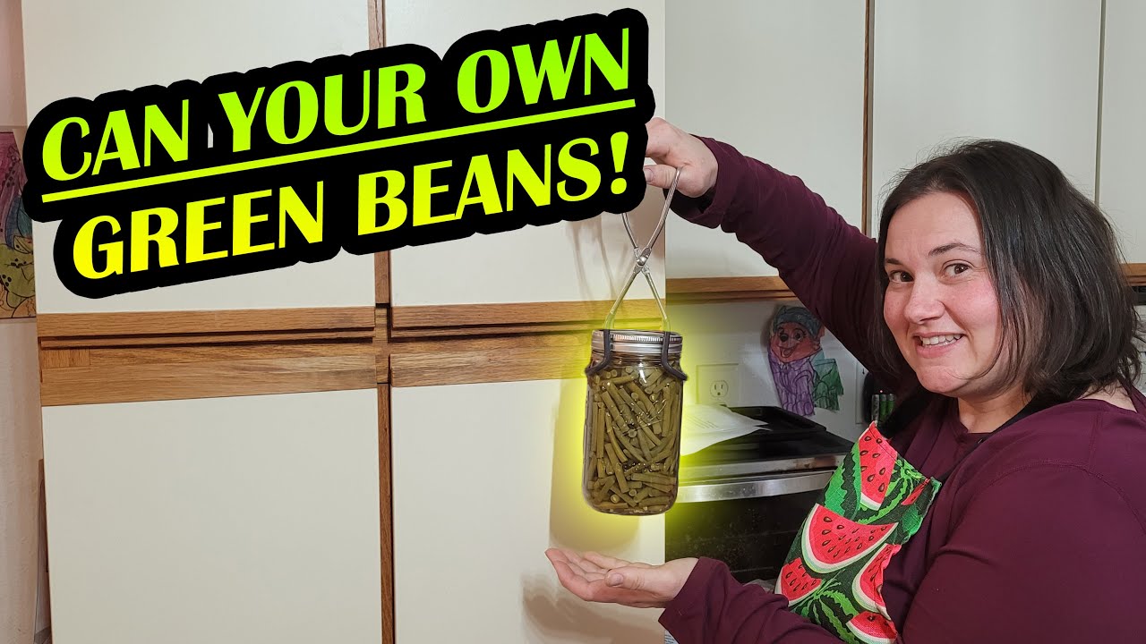 Beginner Canning 101 - Home Canned Green Beans