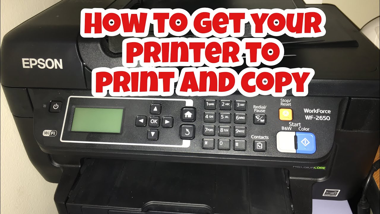 Epson Printer - Won’t print or copy - Easy Fix- Help me reach my goal!