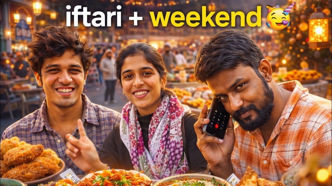 Street Iftari With Friends | Mumbai Street Iftari Experience🥳