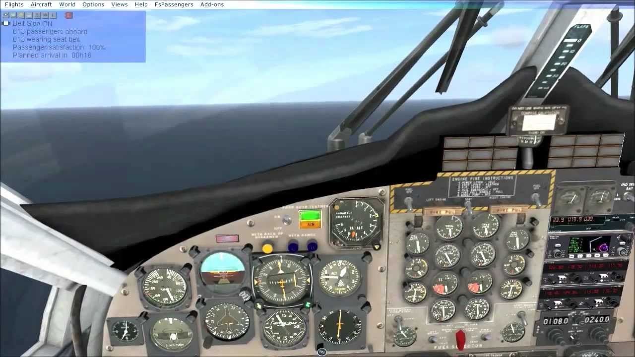 [FSX] Winair: TNCS - TFFJ