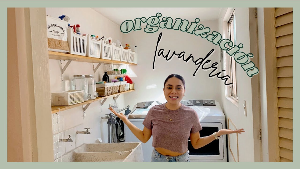 Organización completa de lavandería