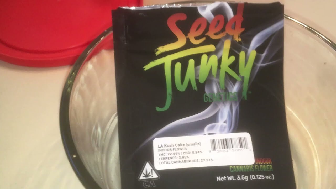 Strain review seed junky LA Kush smalls