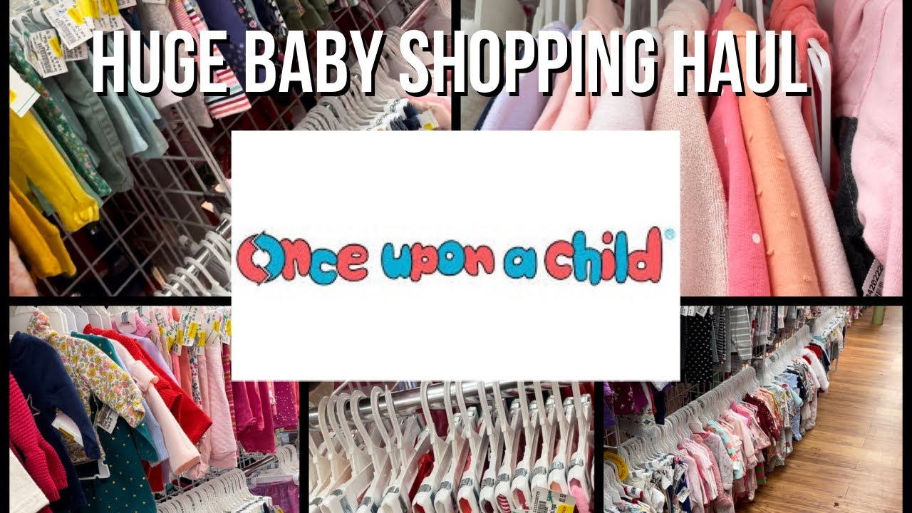 Huge Baby Clothing Haul | Once Upon A Child