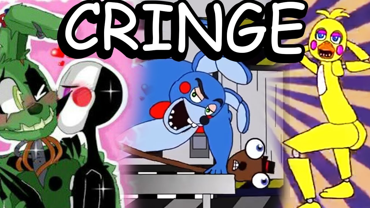 REACCIONO a VÍDEOS Y FOTOS muy CRINGE de FNAF ⚰️🌹