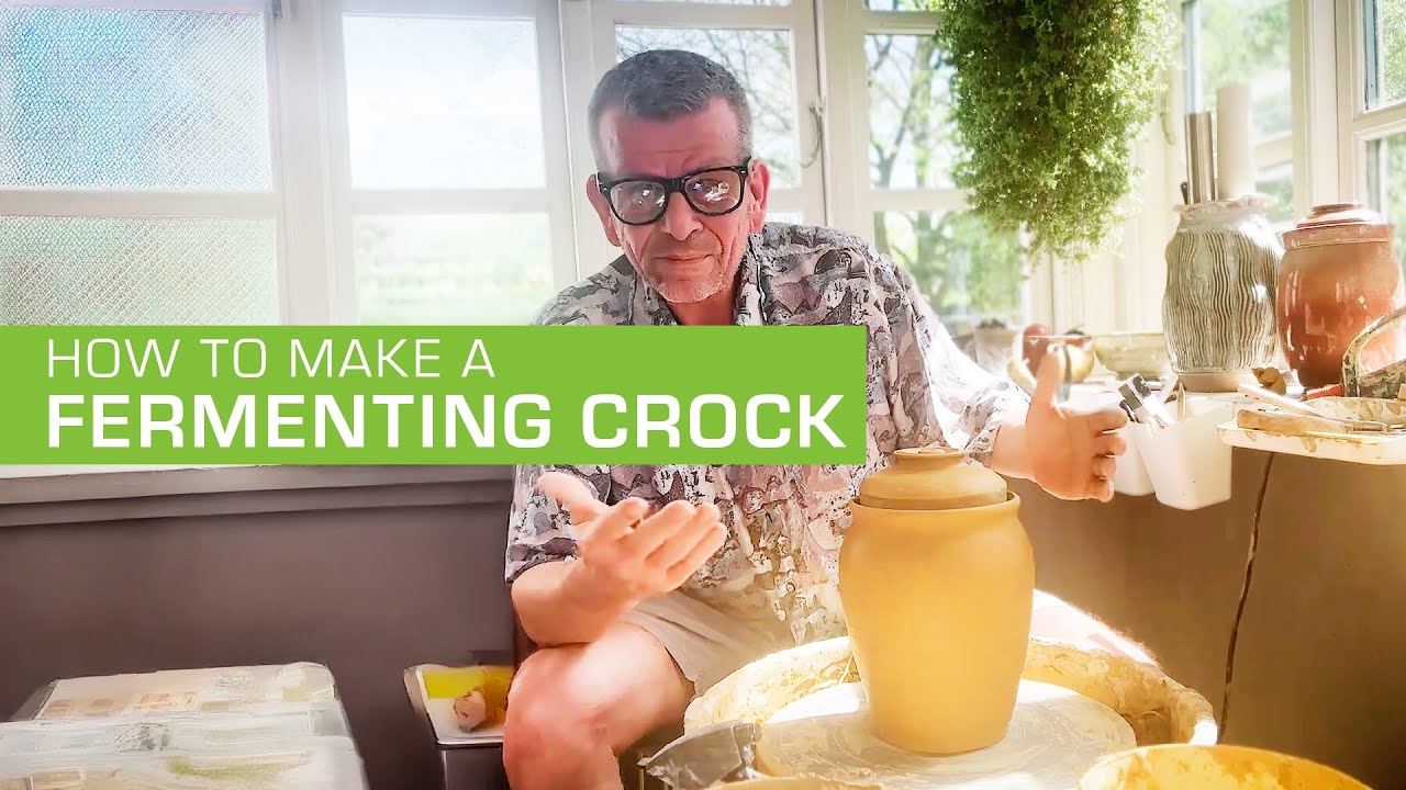 160. Guide to Making a Fermenting Crock on the Pottery Wheel
