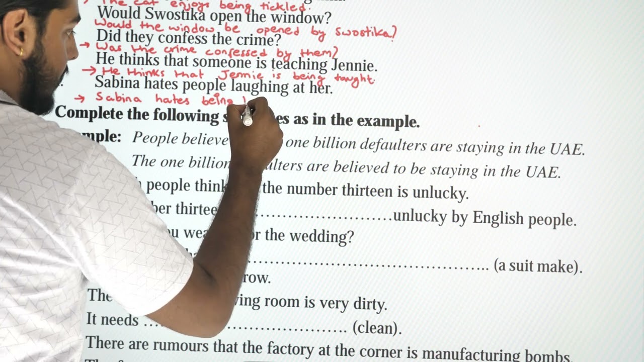 Class 12 | English | Unit 11 | Passive Voice | Grammar | New Course | Nepal Online School