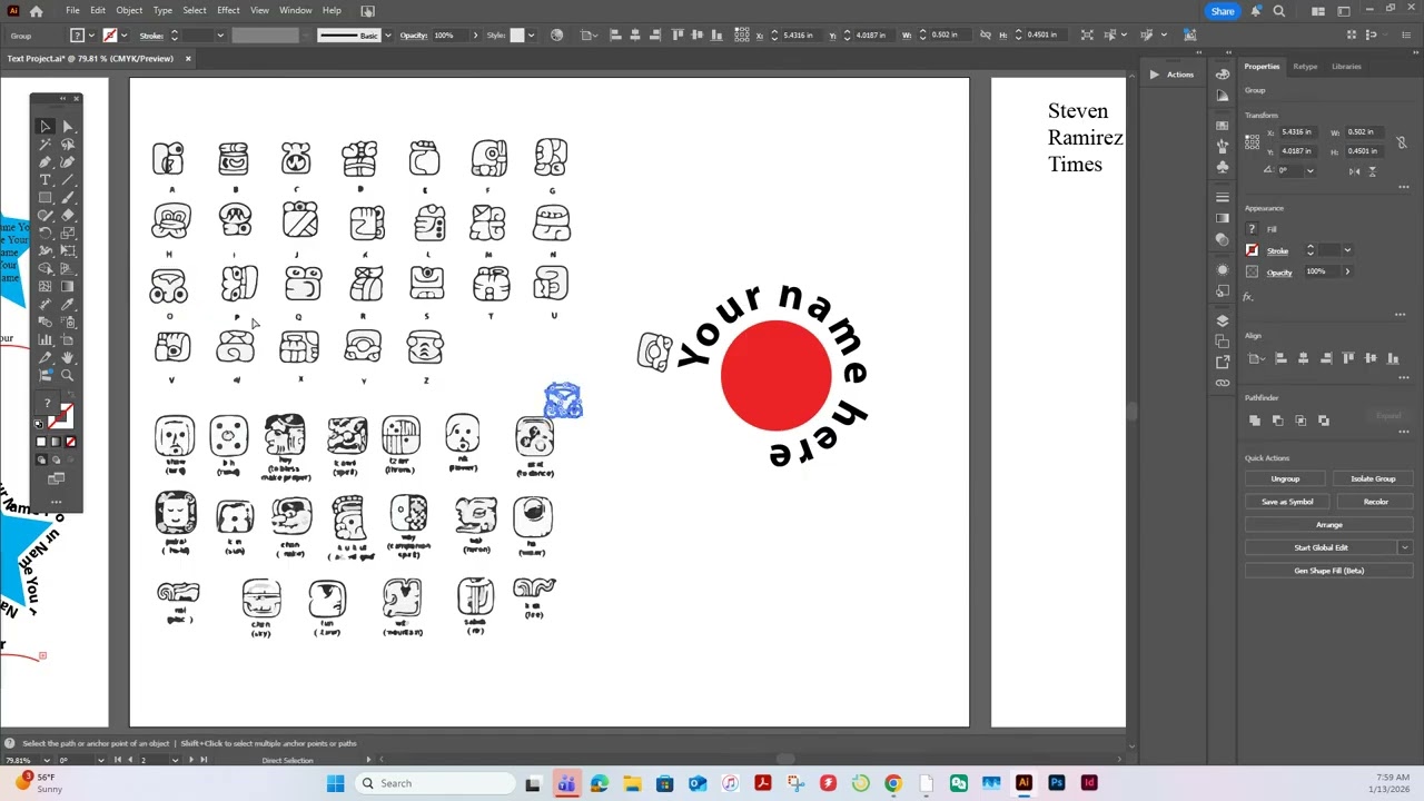 Text in Illustrator