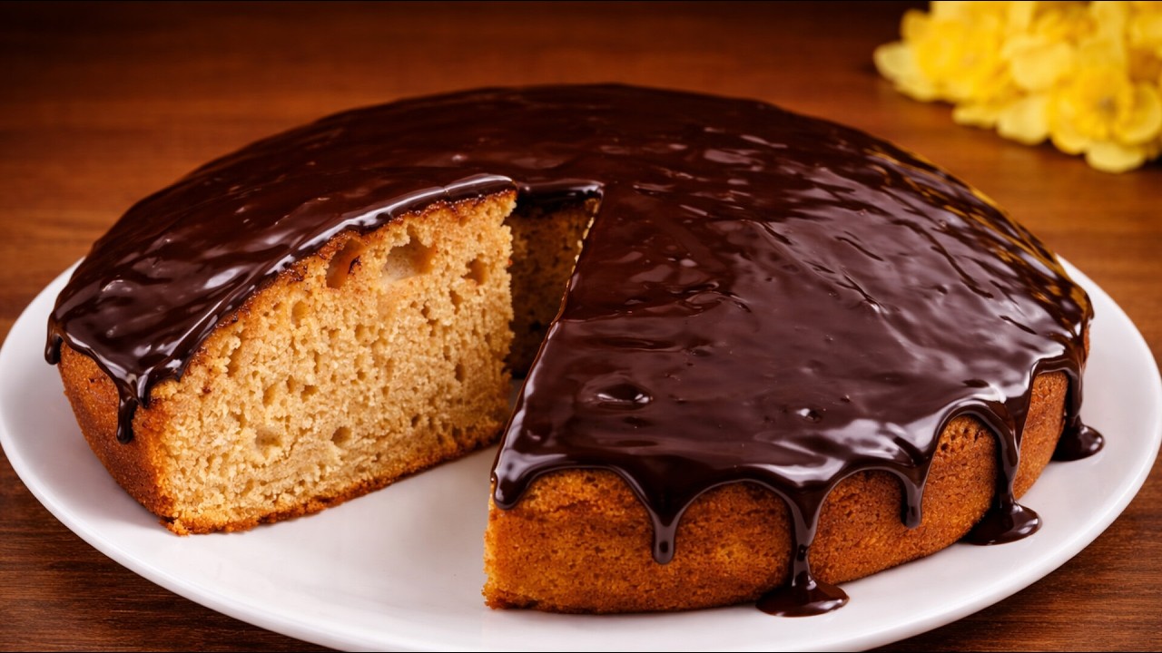 Viral Coffee Cake with Coffee Ganache | Super Soft, Moist, Easy & Bakery-Style Homemade Cake