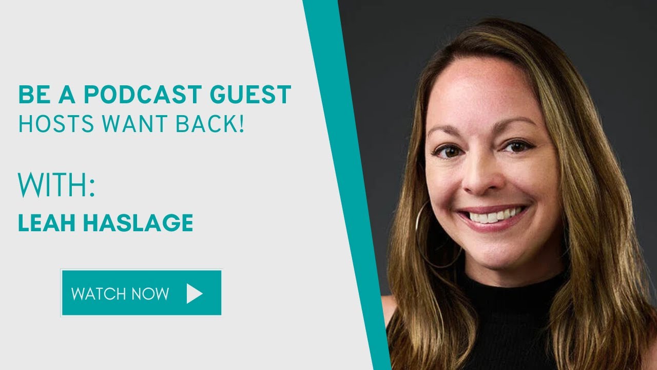 How to Be a Standout Podcast Guest with Leah Haslage from Bridechilla